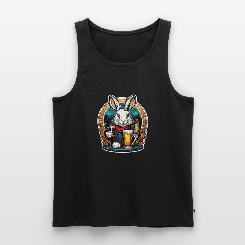 Easter Bunny / Easter / Eggs / Holidays / Easter Men's Premium Organic Tank Top