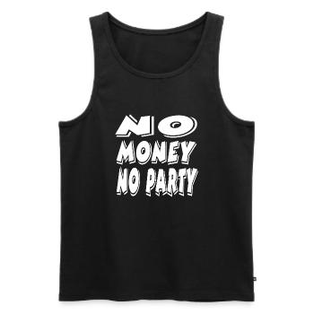 Parti - Débardeur bio Premium Homme - noir - Devant - Michal (187cm)
