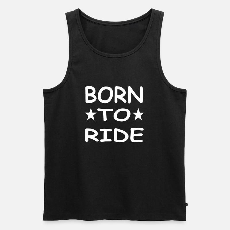 Auto - Männer Premium Bio Tank Top - Schwarz