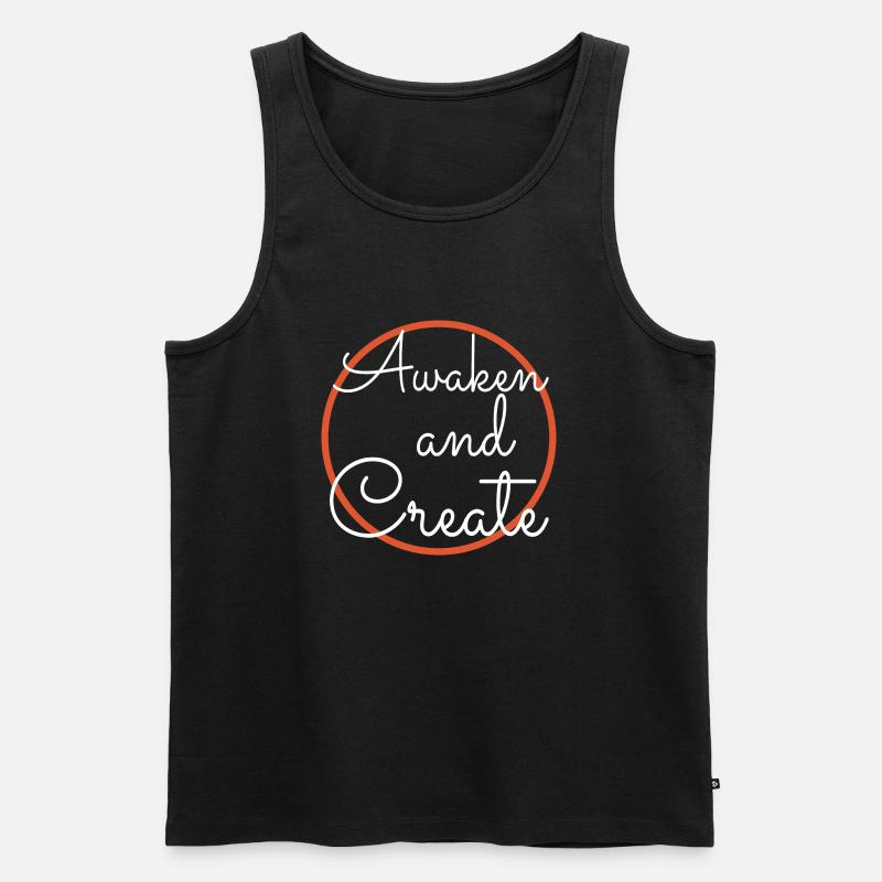 gift idea present idea sayings - Männer Premium Bio Tank Top - Schwarz
