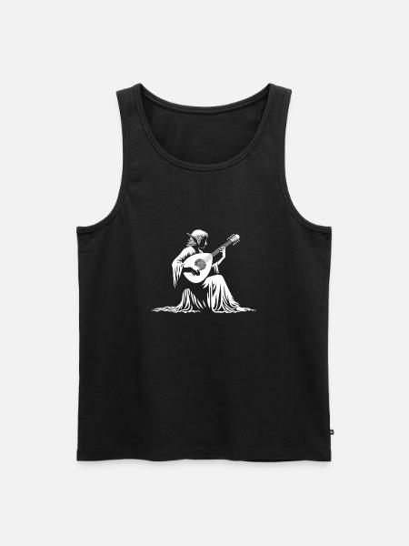 Elfenlied au luth - Débardeur bio Premium Homme - noir