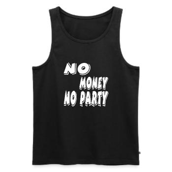 Parti - Débardeur bio Premium Homme - noir - Devant - Michal (187cm)