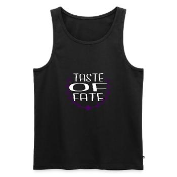 birthday present idea destiny quotes - Men's Premium Organic Tank Top - black - Front - Michal (187cm)