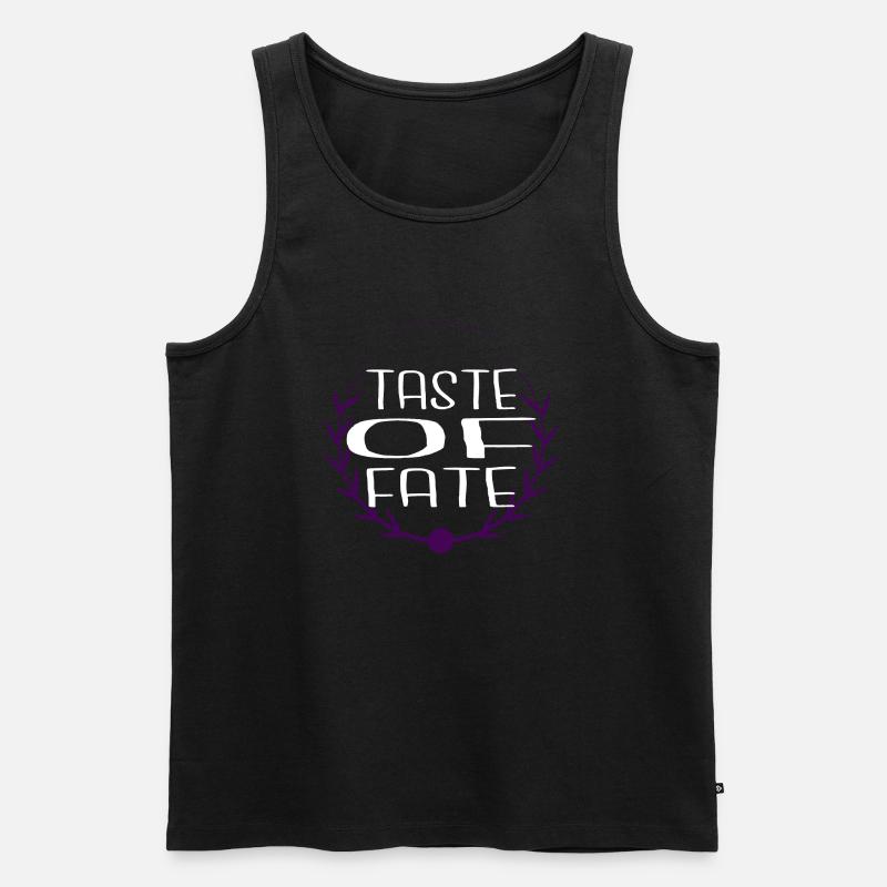 birthday present idea destiny quotes - Männer Premium Bio Tank Top - Schwarz
