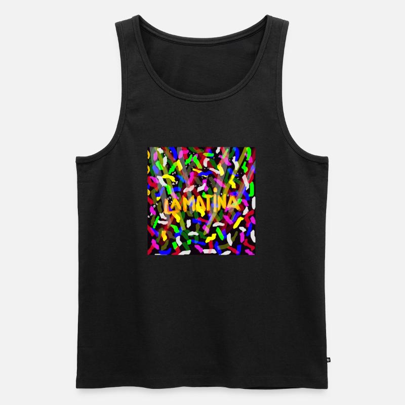 DIE MATINE - Männer Premium Bio Tank Top - Schwarz