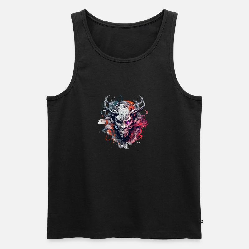 Das Böse in dir - Männer Premium Bio Tank Top - Schwarz