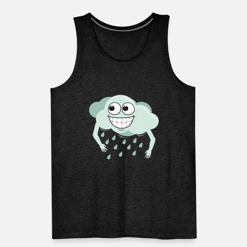 Happy Cloud Men's Premium Organic Tank Top