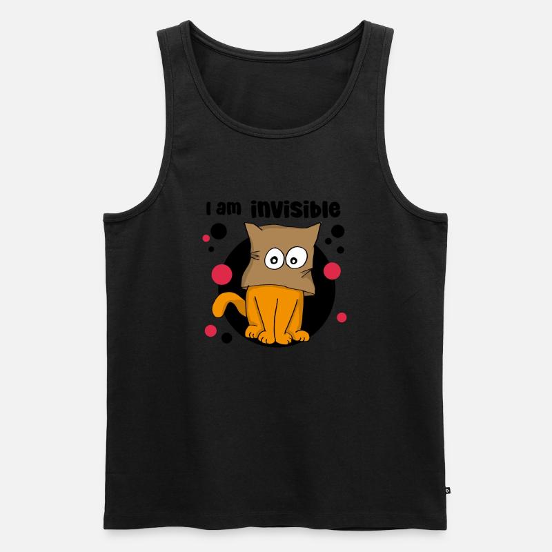I am invisible - Männer Premium Bio Tank Top - undefined