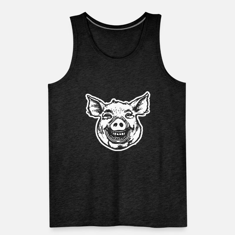 Cochon Cochon Débardeur bio Premium Homme