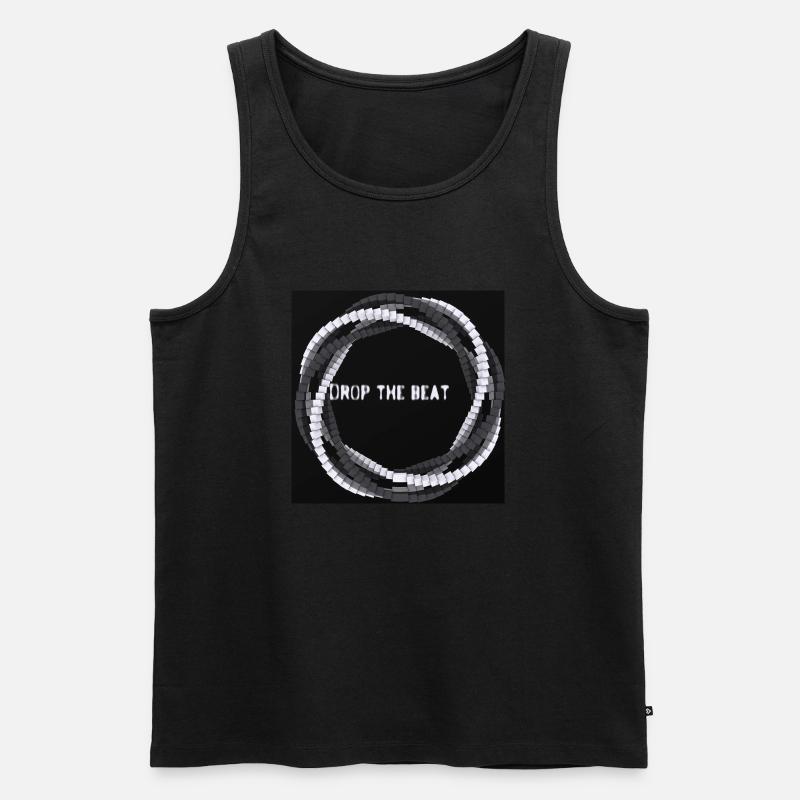 Bauform12 - Männer Premium Bio Tank Top - Schwarz