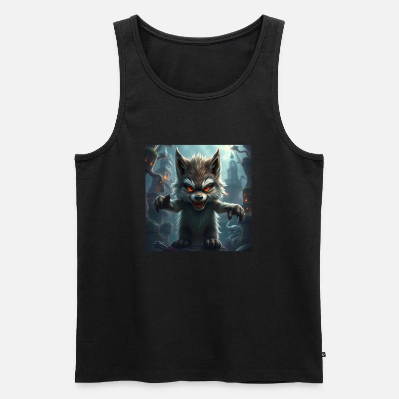 Monster 2 - Männer Premium Bio Tank Top - Schwarz