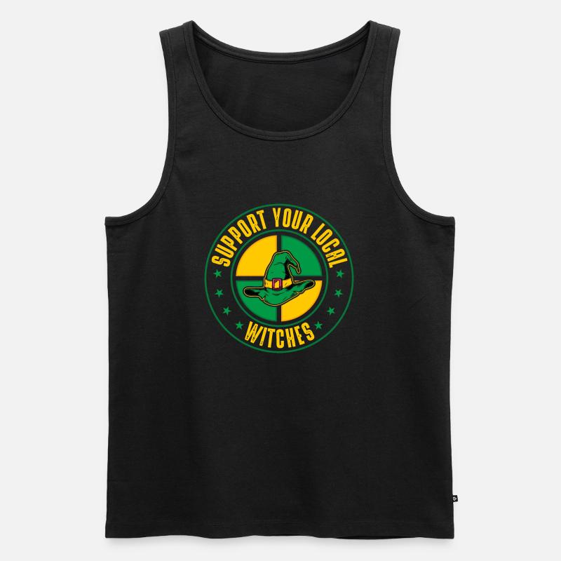 Witches - Männer Premium Bio Tank Top - Schwarz