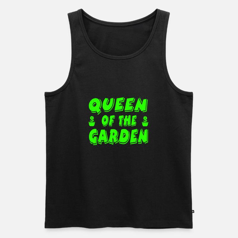 Garten - Männer Premium Bio Tank Top - Schwarz