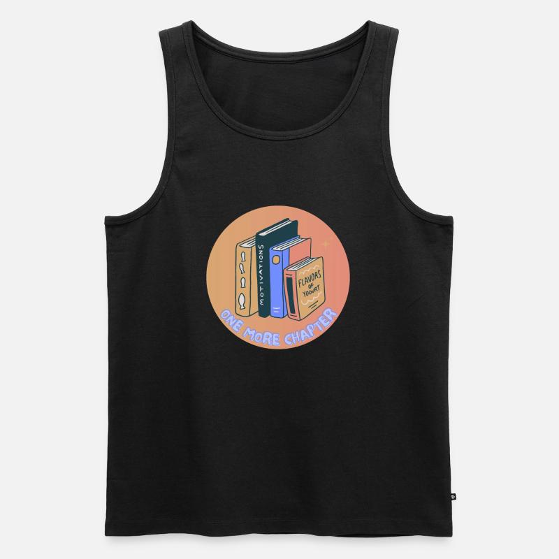 Noch ein Kapitel - Männer Premium Bio Tank Top - Schwarz