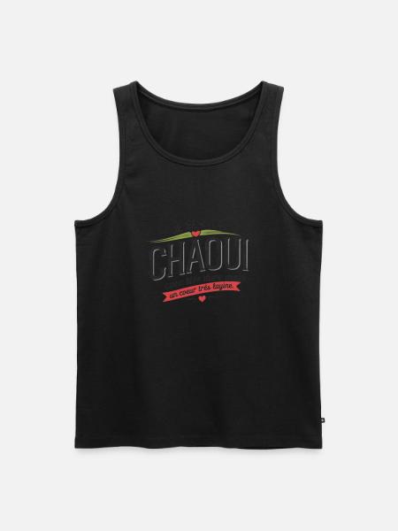 Chaoui - Débardeur bio Premium Homme - noir
