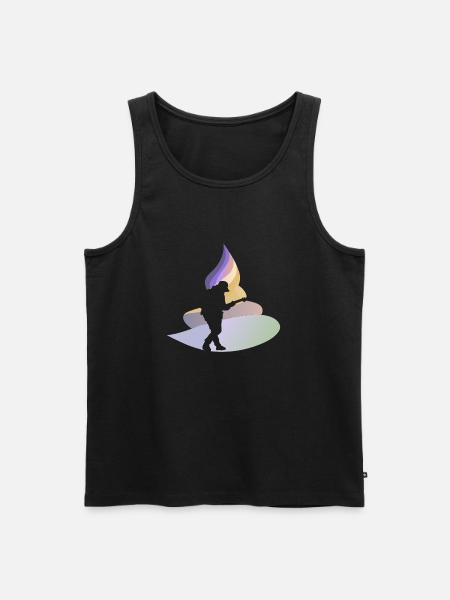 Guitar Electric Guitar - Men's Premium Organic Tank Top - black