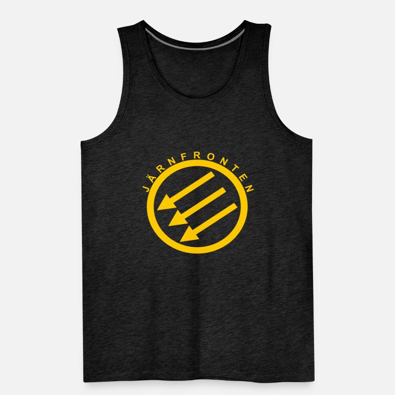 Järnfronten / Eiserne Front / Iron Front Männer Premium Bio Tank Top