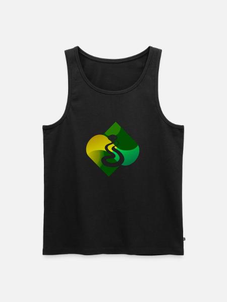 Snake Snakebite Snakehead - Men's Premium Organic Tank Top - black