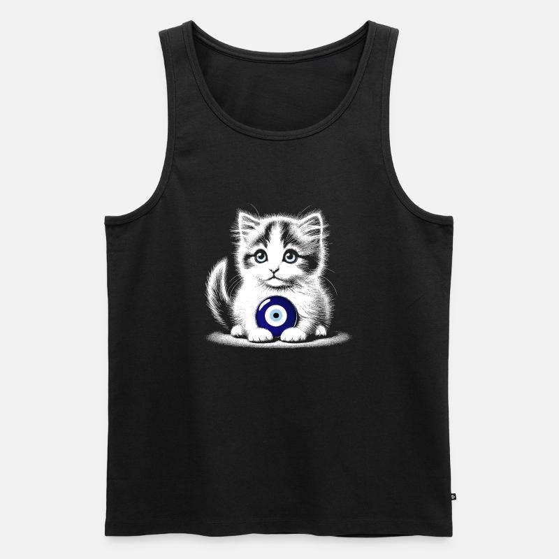 Nazar - Männer Premium Bio Tank Top - Schwarz