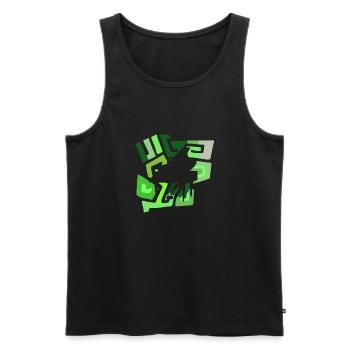 Piano Instrument Music School - Men's Premium Organic Tank Top - black - Front - Michal (187cm)