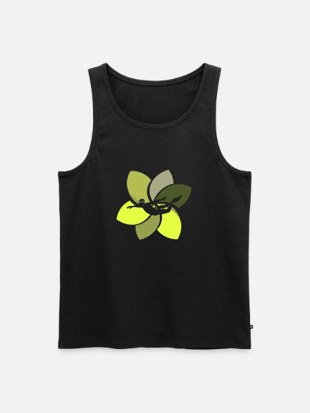 Swimmers Breaststroke Swimming - Men's Premium Organic Tank Top - black