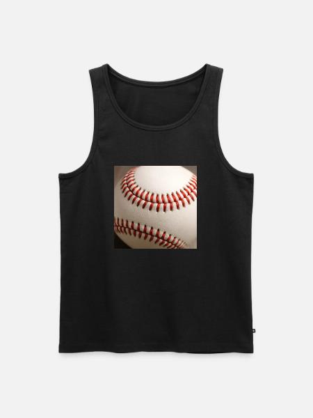Baseball - Men's Premium Organic Tank Top - black