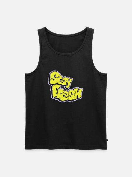 Stay Fresh - Men's Premium Organic Tank Top - black