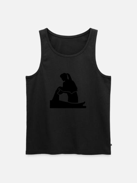Physiotherapeutin - Männer Premium Bio Tank Top - Schwarz