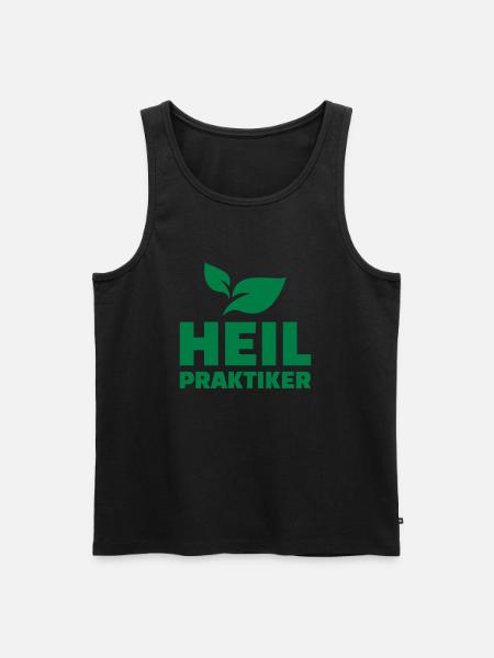 Heilpraktiker - Männer Premium Bio Tank Top - Schwarz
