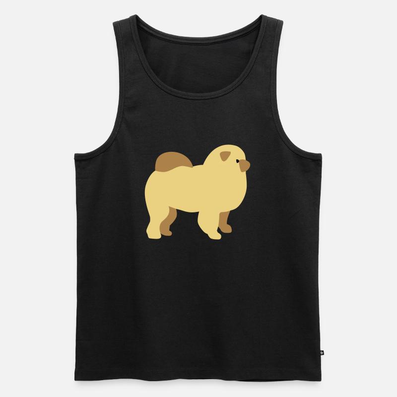 Chow-Chow - Débardeur bio Premium Homme - noir