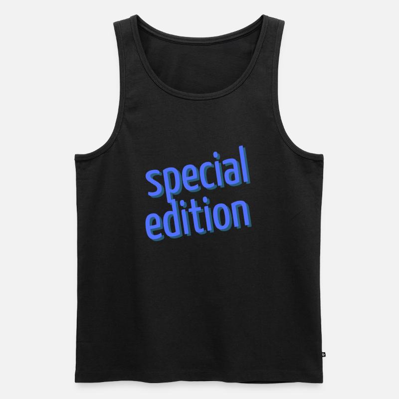 special edition 04 - Männer Premium Bio Tank Top - Schwarz