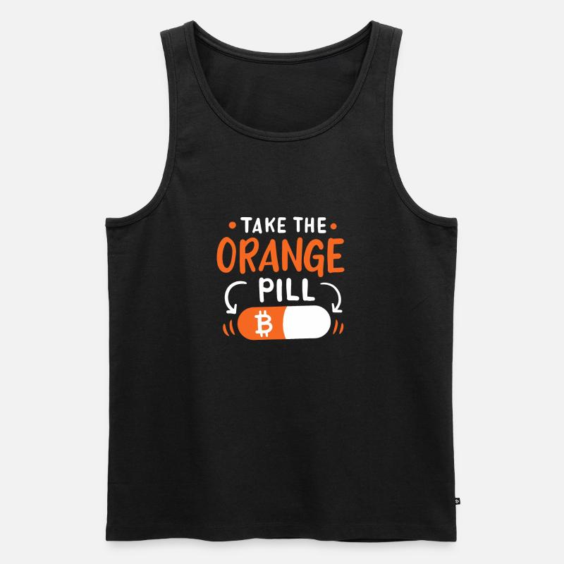 Handel mit Kryptowährungen - Männer Premium Bio Tank Top - Schwarz