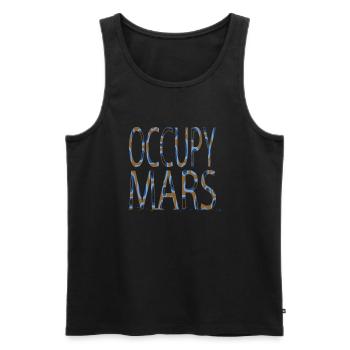 T-shirt d’astronomie Citation Geek Cool Cadeau d’anniversaire - Débardeur bio Premium Homme - noir - Devant - Michal (187cm)