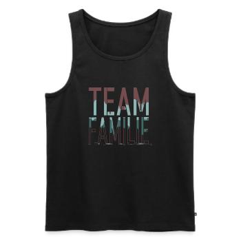 birthday present idea animal fun cool - Männer Premium Bio Tank Top - Schwarz - Vorne - AI Model Male 178 light (178cm)