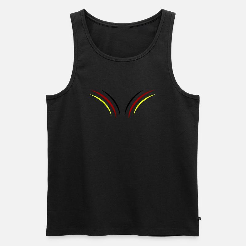 krallen germany - Männer Premium Bio Tank Top - Schwarz