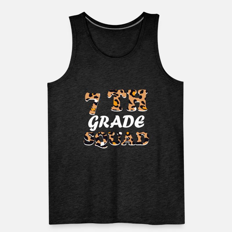Leopard Lehrergeschenke der 7. Klasse Männer Premium Bio Tank Top