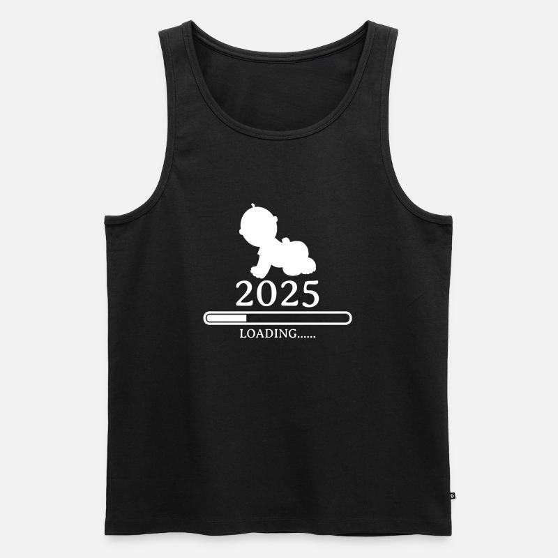 Bebe loading 2025 - Débardeur bio Premium Homme - noir