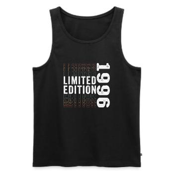 Limitierte Auflage 1996 - Toller 27. Geburtstag - Männer Premium Bio Tank Top - Schwarz - Vorne - Michal (187cm)