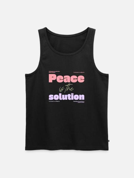 Mental Health - Men's Premium Organic Tank Top - black