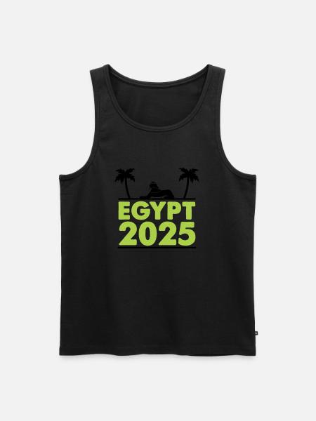 egypt 2025 - Männer Premium Bio Tank Top - Schwarz