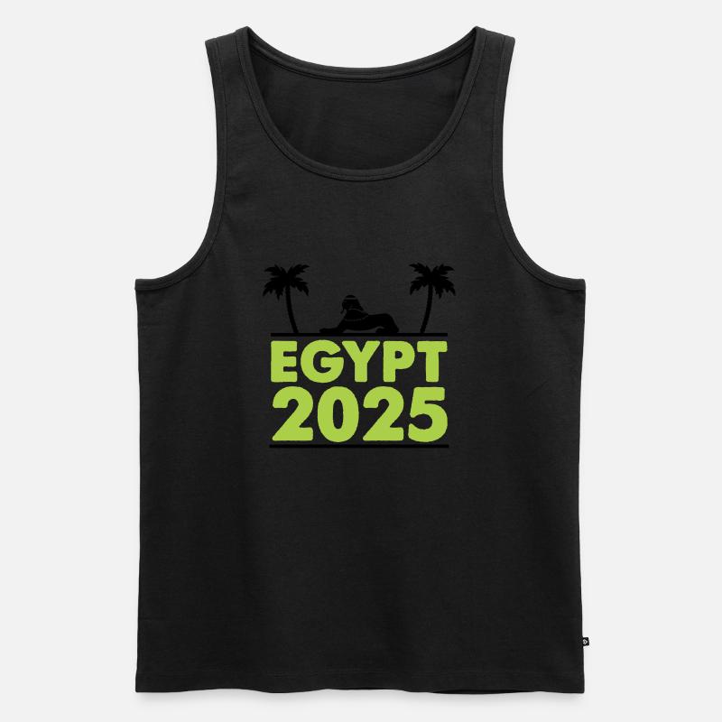 egypt 2025 - Männer Premium Bio Tank Top - Schwarz