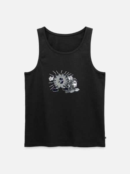 Disordered Sun, Thirsty Earth - Men's Premium Organic Tank Top - black