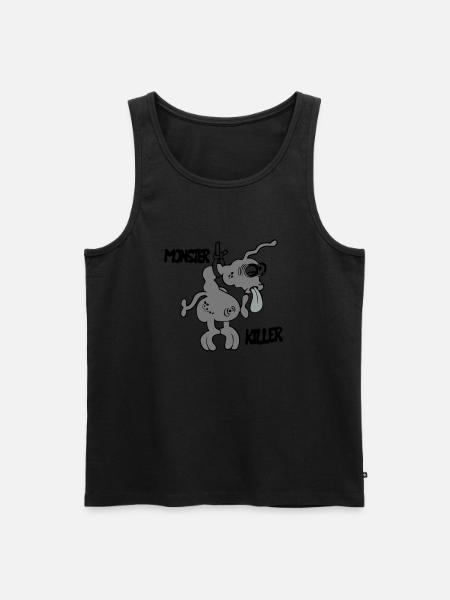Moki - Männer Premium Bio Tank Top - Schwarz