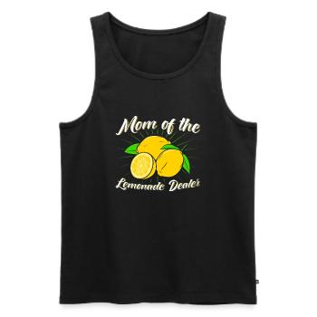 Lemon Juice Lemon Juice Lemonade - Men's Premium Organic Tank Top - black - Front - AI Model Male 178 light (178cm)