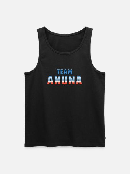 Team Anuna - Männer Premium Bio Tank Top - Schwarz