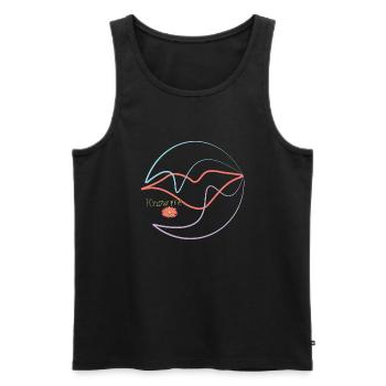 know me - Men's Premium Organic Tank Top - black - Front - AI Model Male 178 light (178cm)