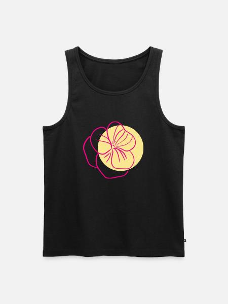 Flower Flower Plant - Men's Premium Organic Tank Top - black