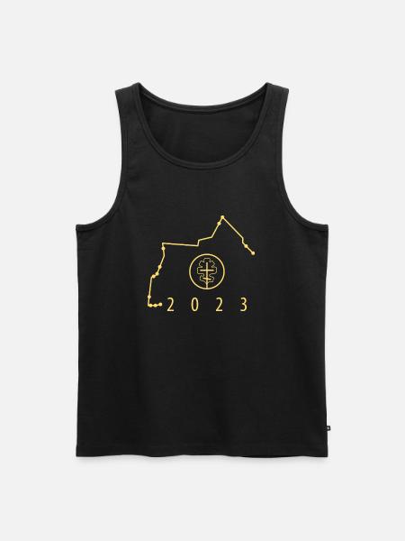 Holy path - Männer Premium Bio Tank Top - Schwarz