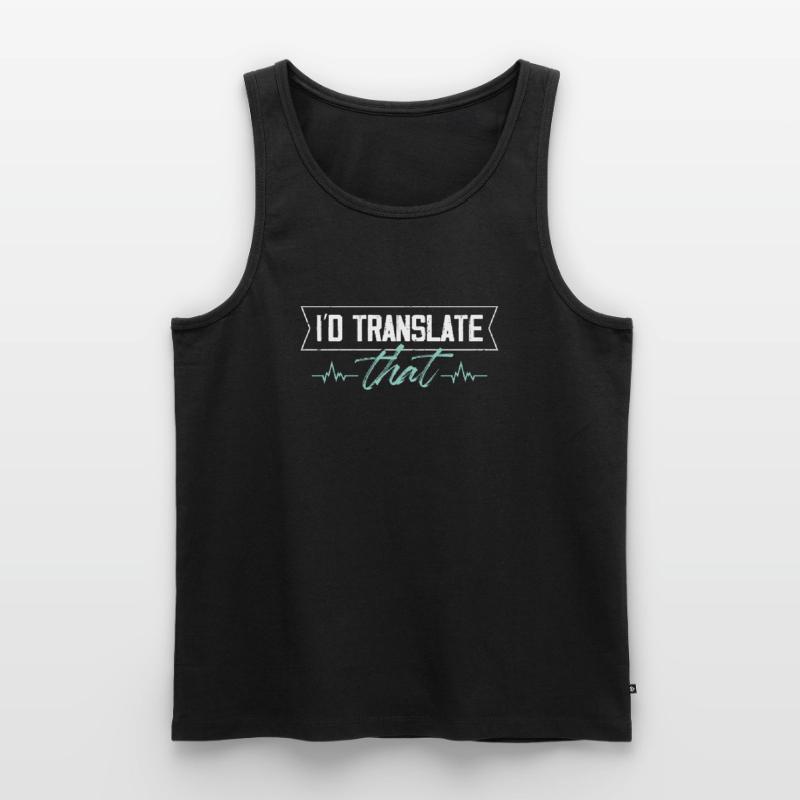 I'd translate that medical coder Männer Premium Bio Tank Top