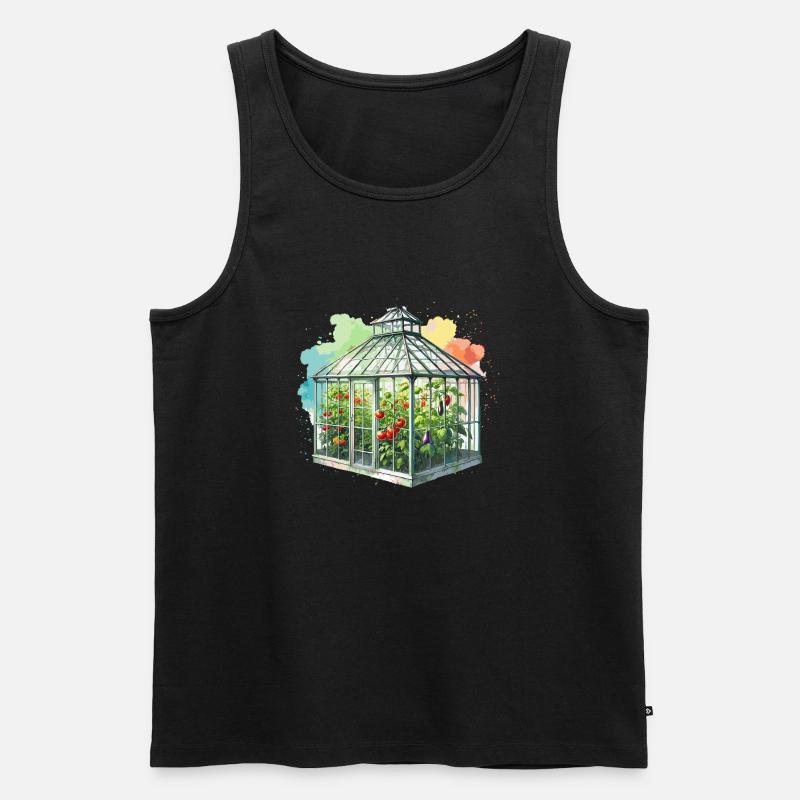 Traumgewächshaus #1 - Männer Premium Bio Tank Top - Schwarz